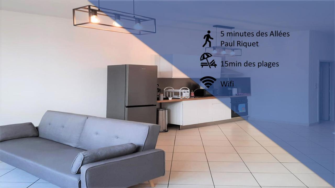 Le Albert 1Er Beziers Appartements Tout Equipes מראה חיצוני תמונה